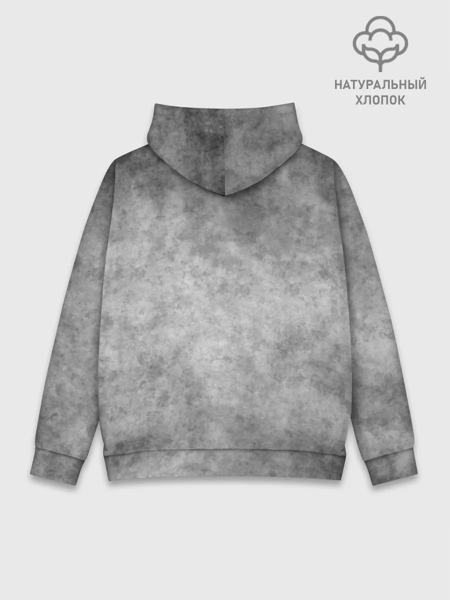 Худи мужской база хлопок / Лев