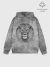 Худи мужской база хлопок / Лев
