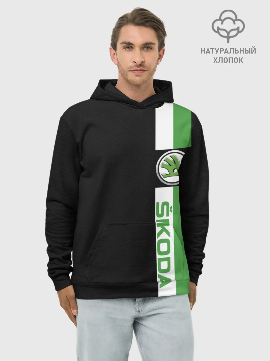 Худи мужской база хлопок / Шкодавод | Skoda