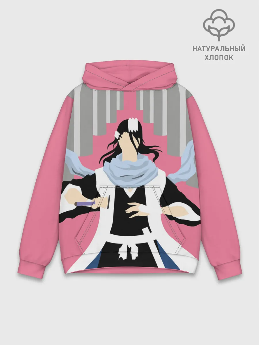 Худи мужской база хлопок / Бякуя Кучики