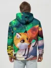 Худи мужской база хлопок / Лисичка