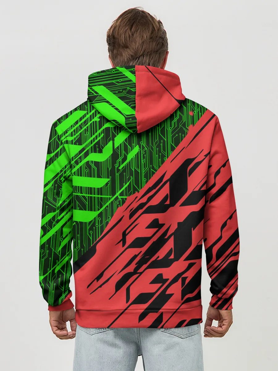 Худи мужской база хлопок / CYBERPUNK 2077