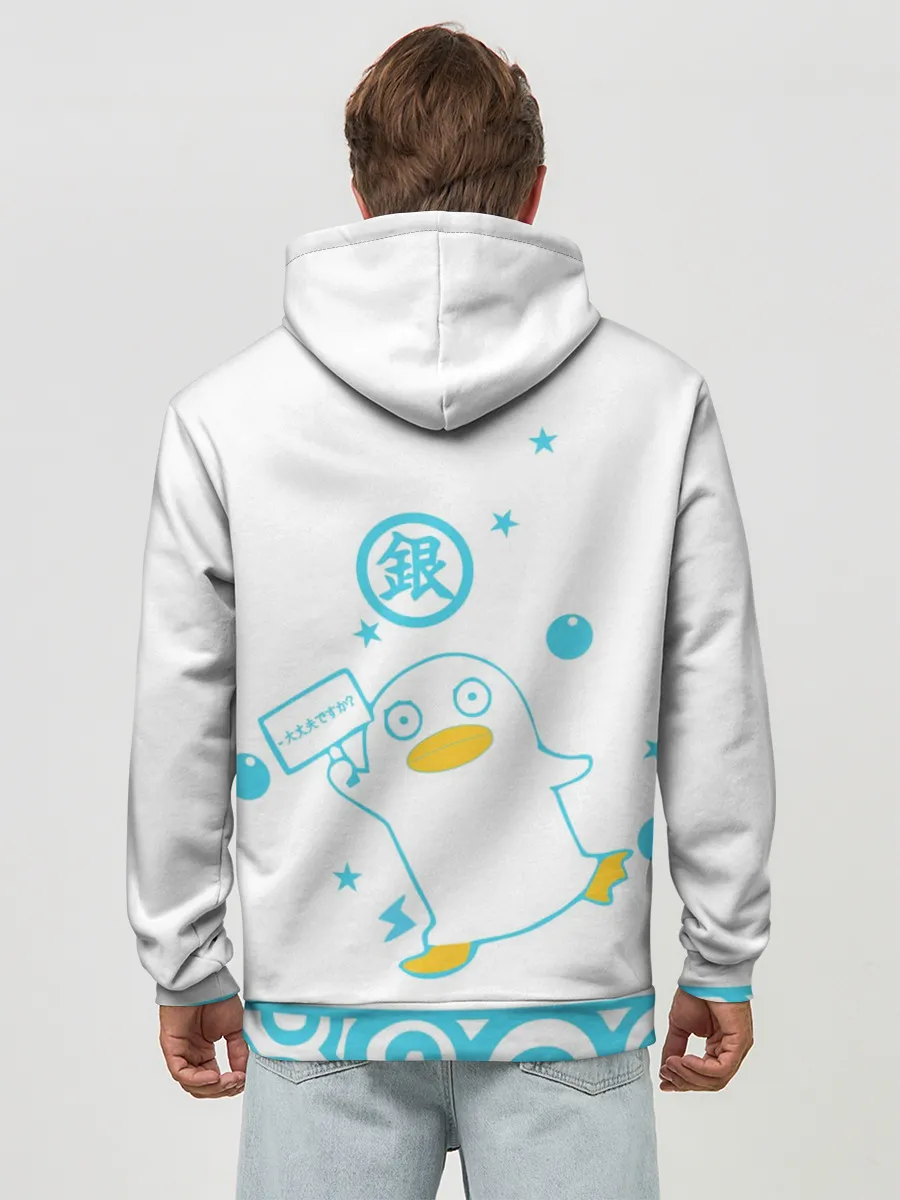 Худи мужской база хлопок / Самурай Гинтоки