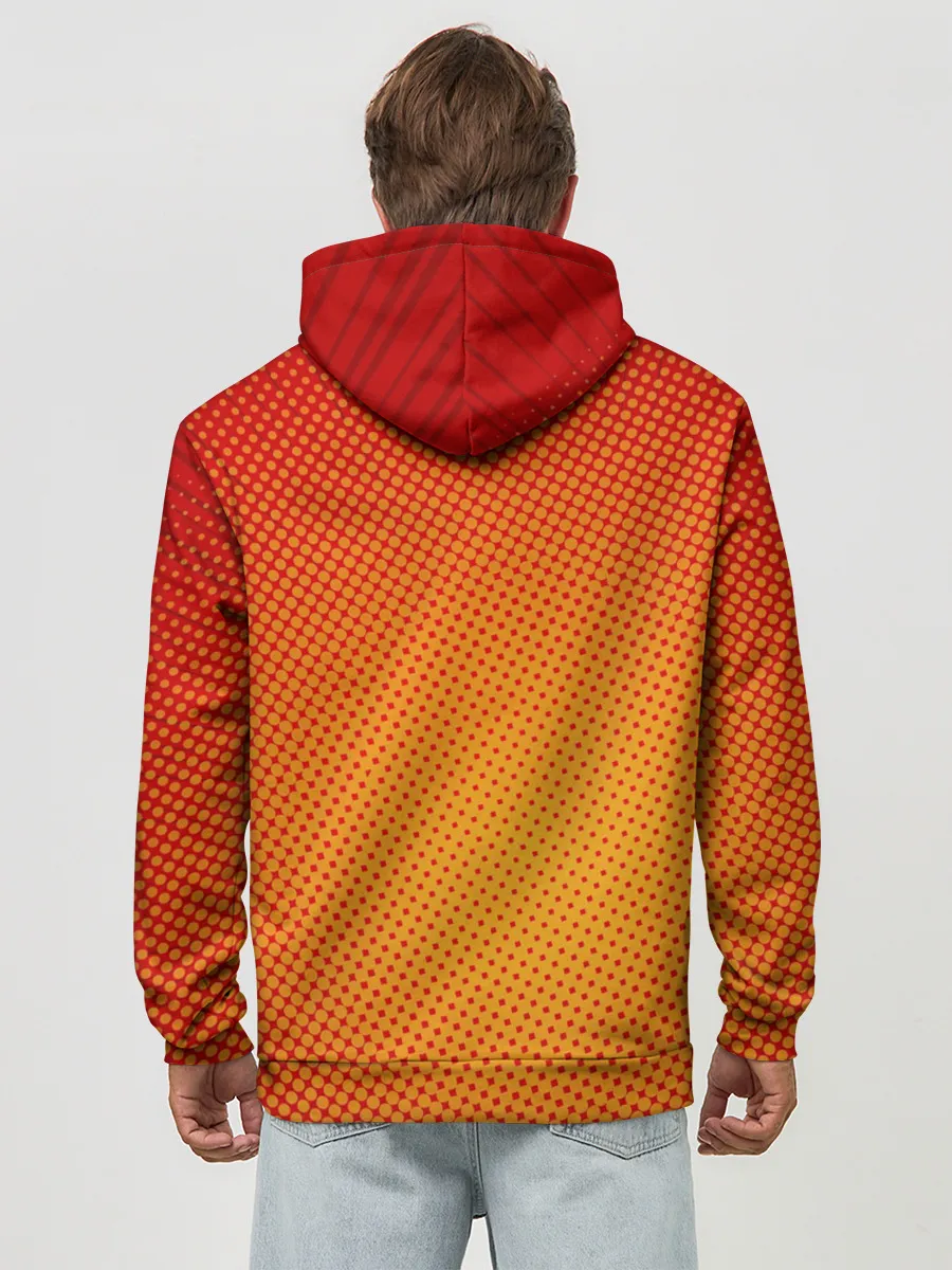 Худи мужской база хлопок / Cat Pop