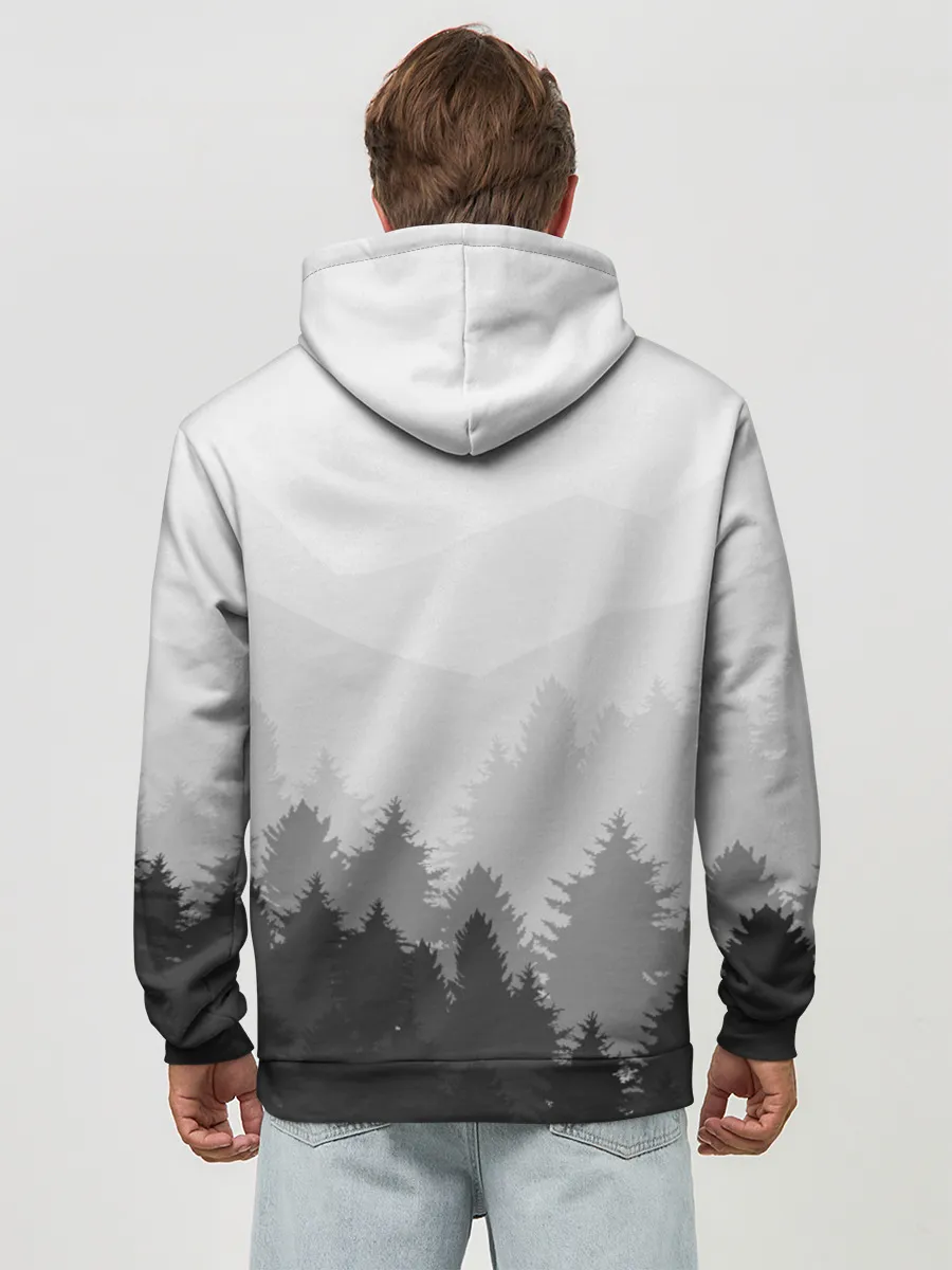 Худи мужской база хлопок / Exceed Team