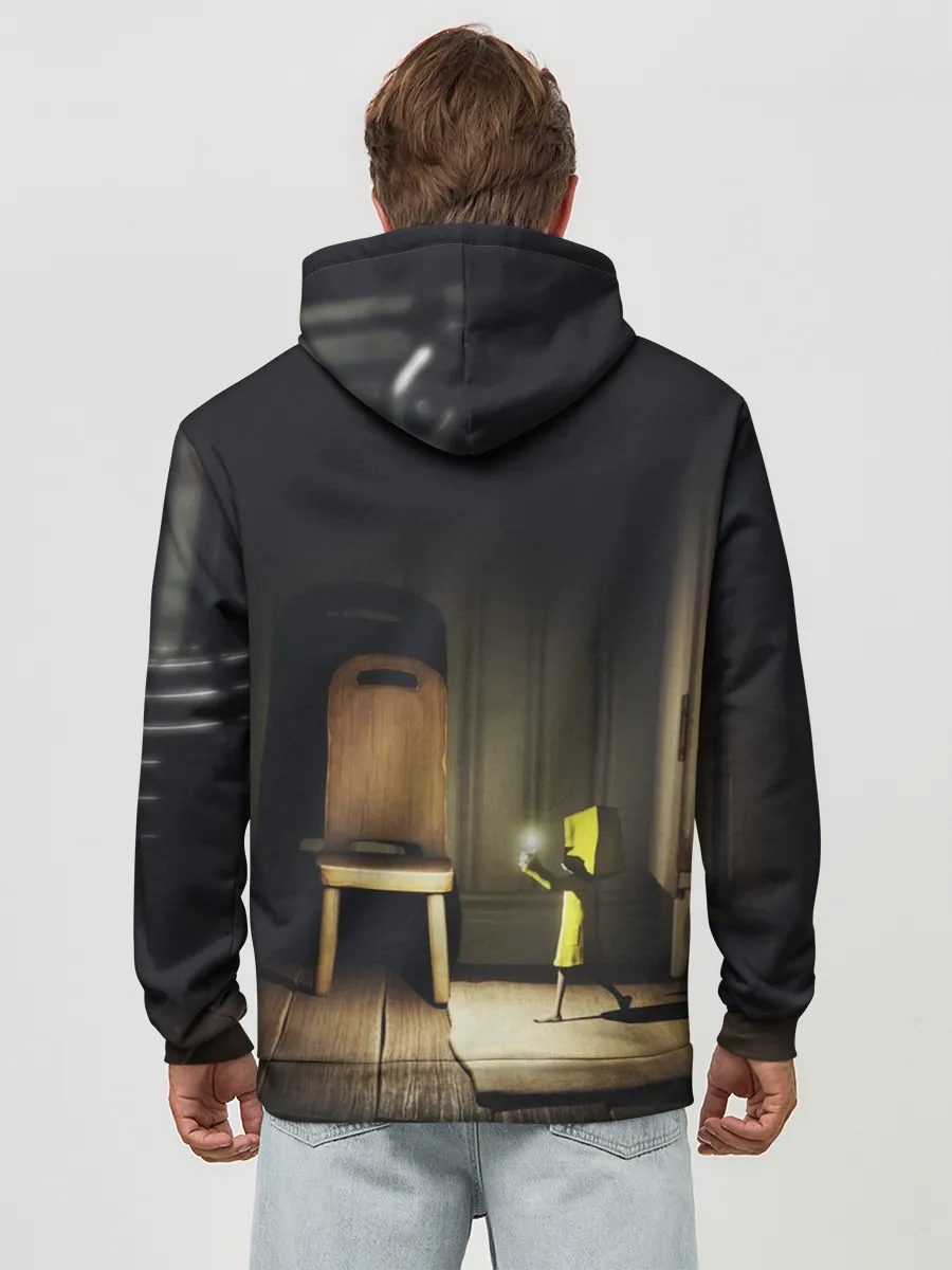 Худи мужской база хлопок / Little Nightmares 2