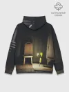 Худи мужской база хлопок / Little Nightmares 2