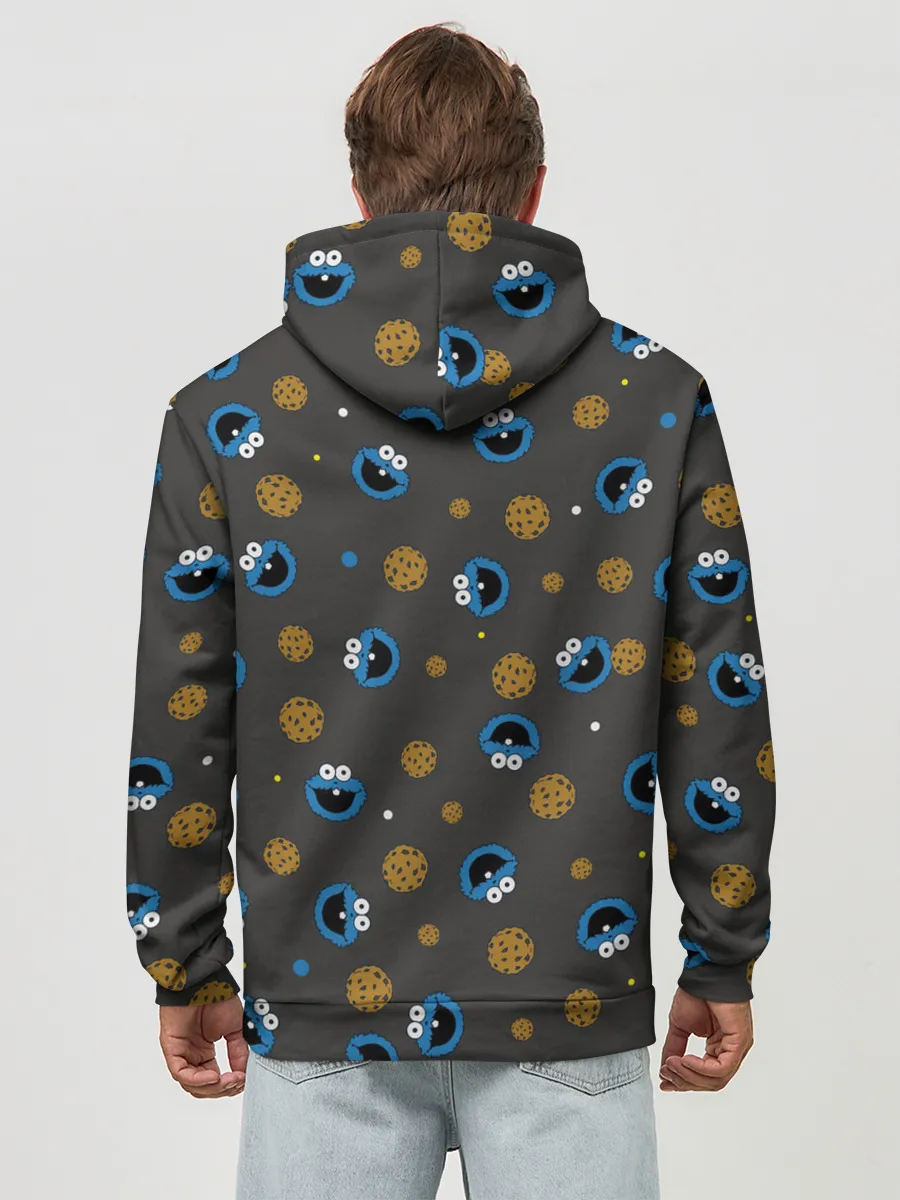 Худи мужской база хлопок / Cookie Monster