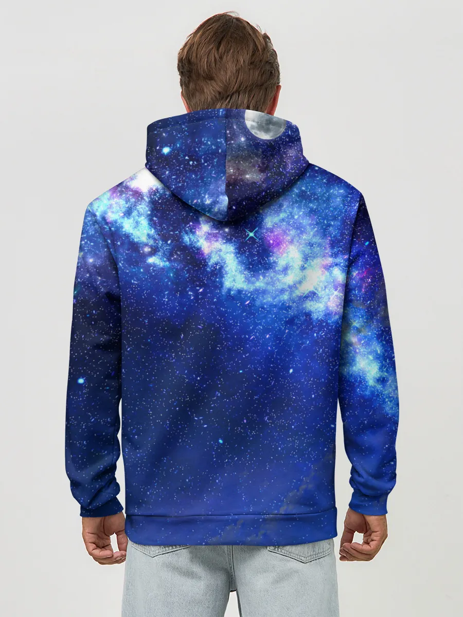 Худи мужской база хлопок / Маюри Шиина