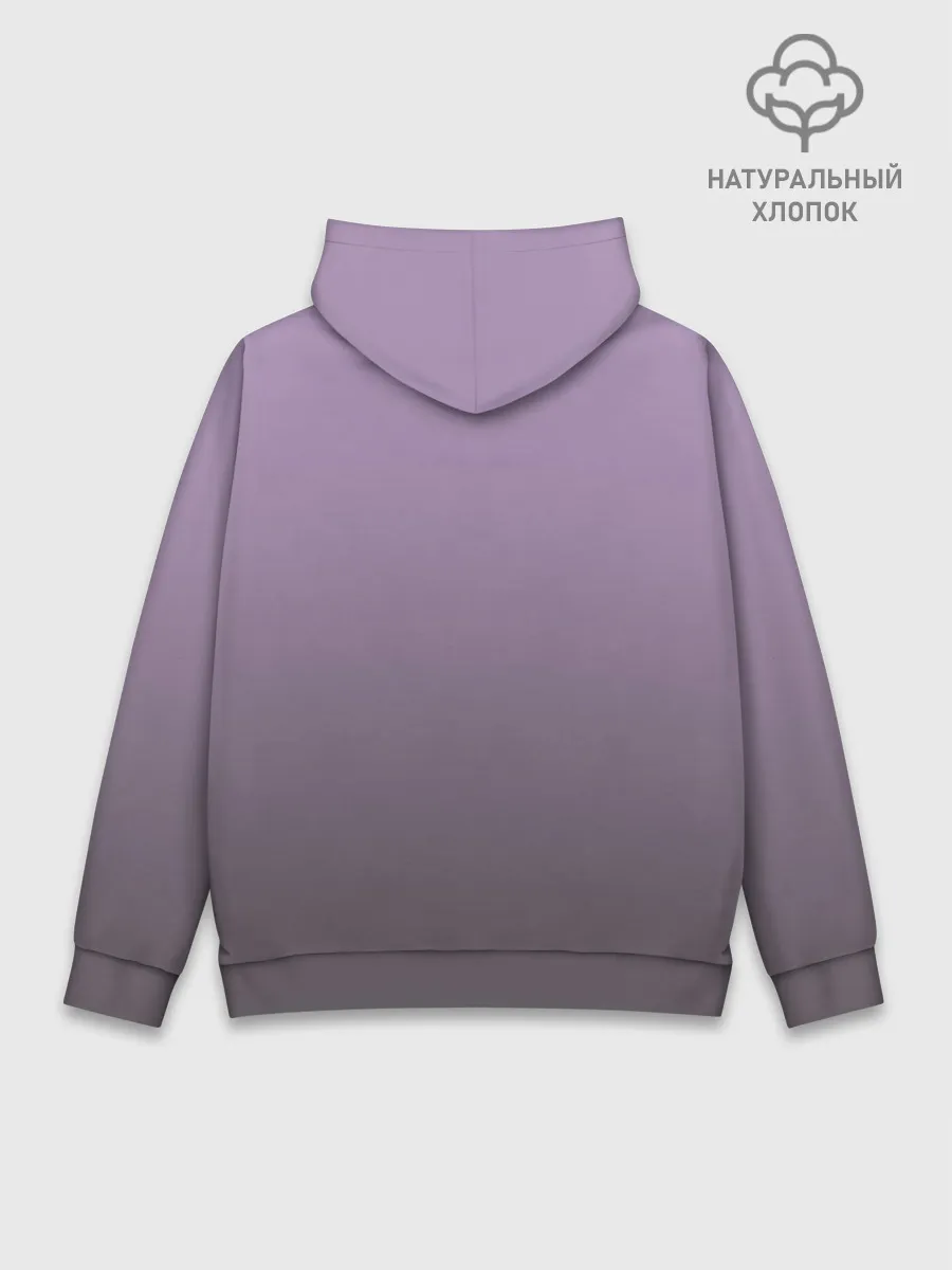 Худи мужской база хлопок / влюбленный котенок