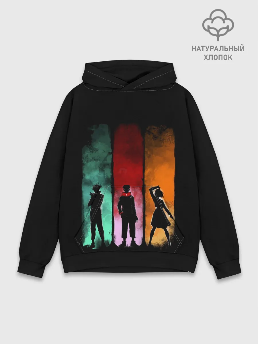 Худи мужской база хлопок / Магическая Битва
