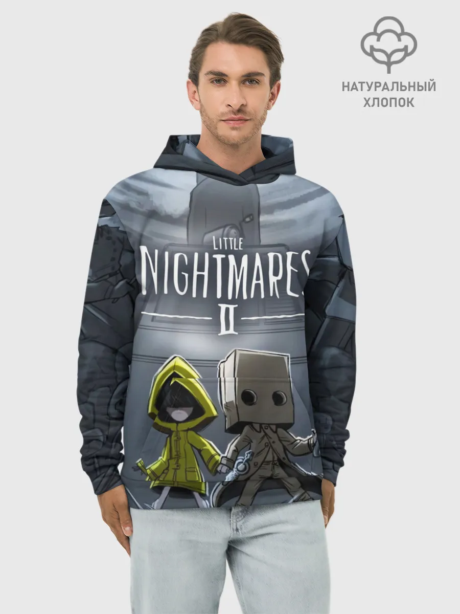 Худи мужской база хлопок / LITTLE NIGHTMARES 2
