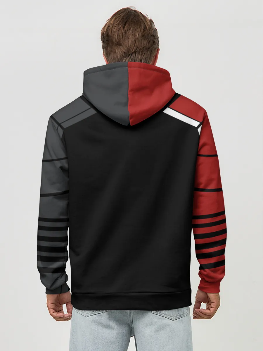 Худи мужской база хлопок / КОСТЮМ N7 | MASS EFFECT N7 | МАСС ЭФФЕКТ Н7