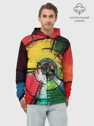 Худи мужской база хлопок / Центрифуга красок