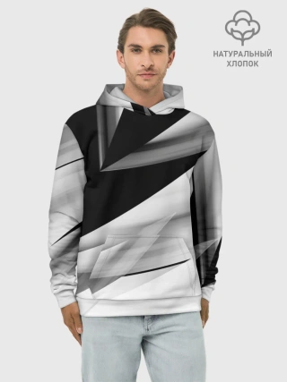 Худи мужской база хлопок / Смещение
