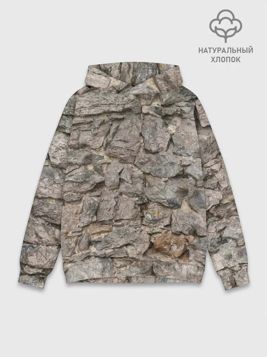 Худи мужской база хлопок / Сломанная стена