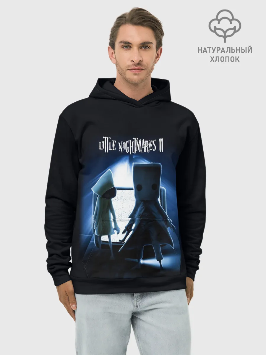 Худи мужской база хлопок / Моно и Шестая