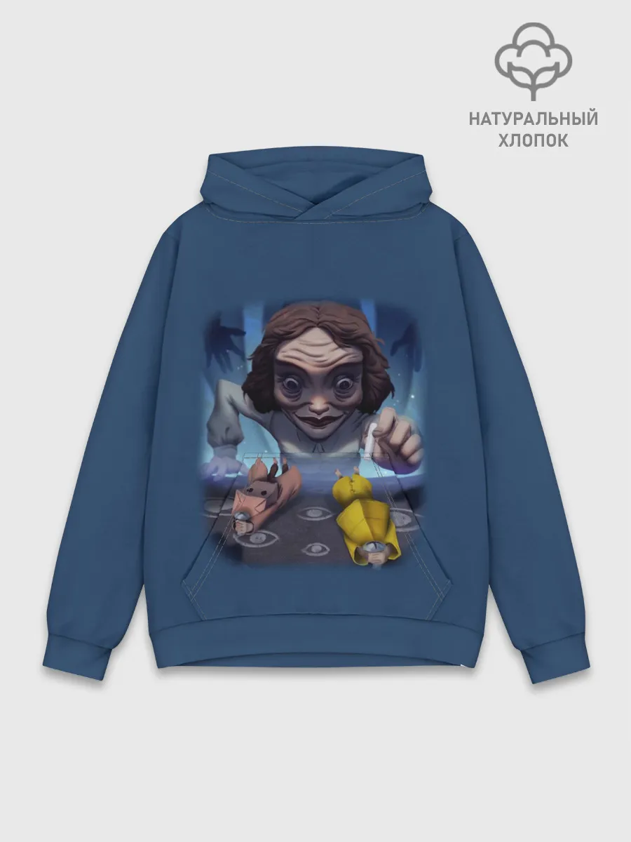 Худи мужской база хлопок / Little Nightmares 2 училка