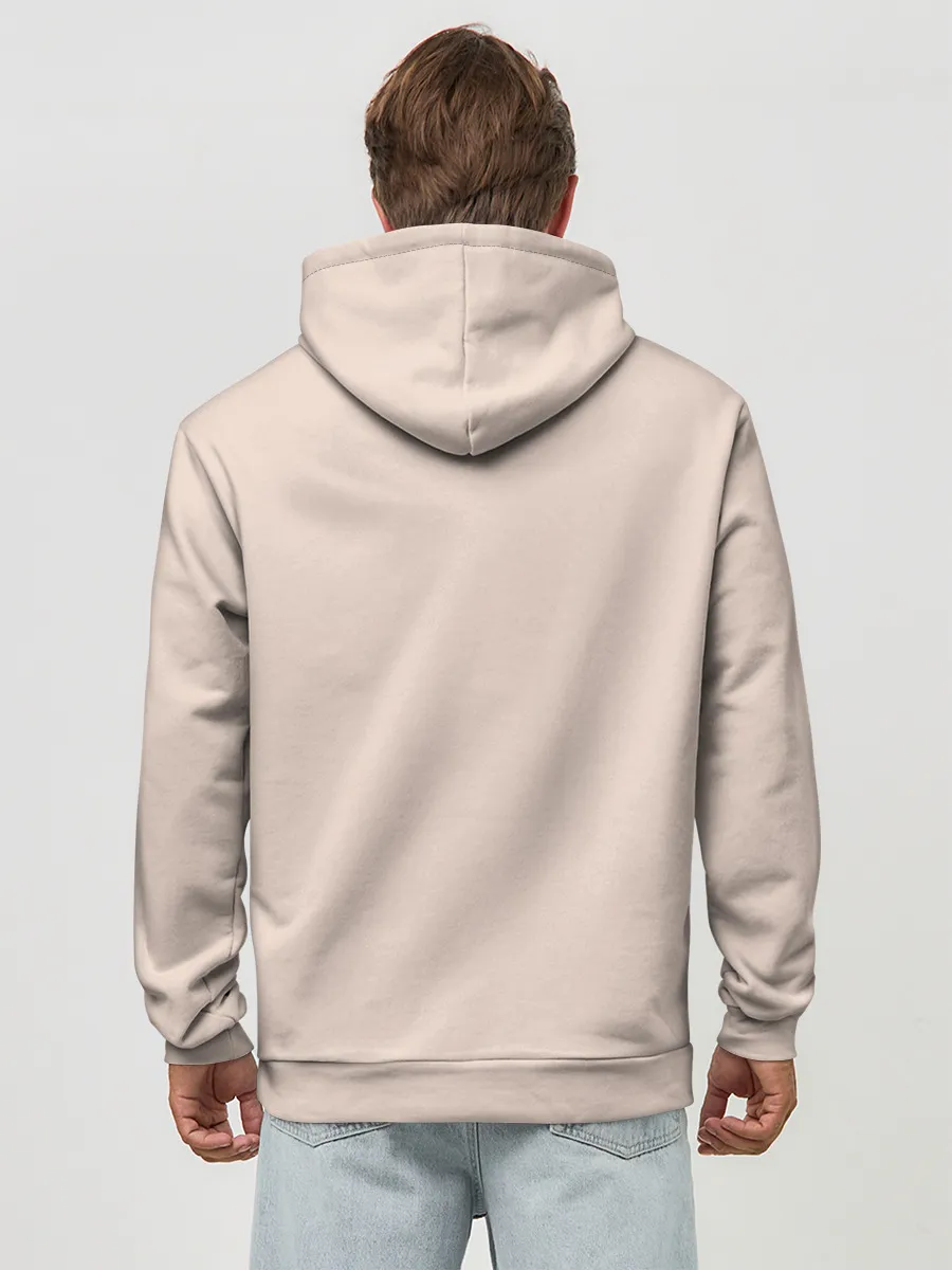 Худи мужской база хлопок / Мопсы | Тату мастер