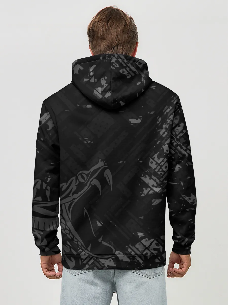 Худи мужской база хлопок / Кобра