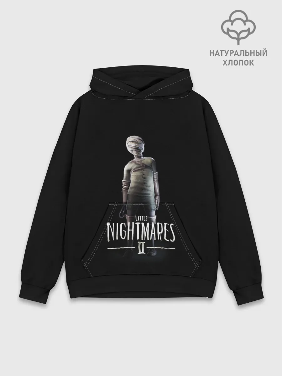 Худи мужской база хлопок / Little Nightmares 2