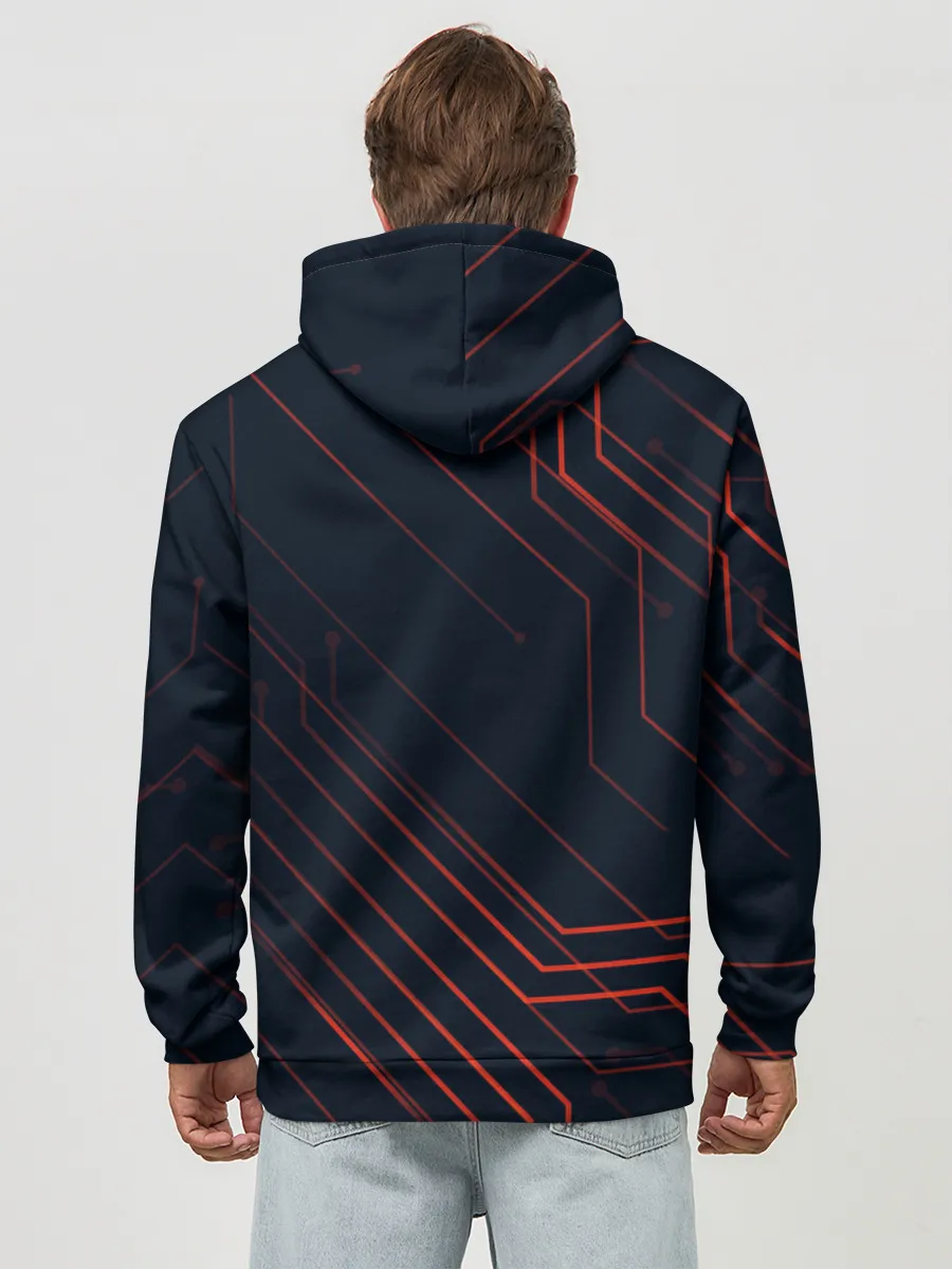 Худи мужской база хлопок / CYBERPUNK 2077