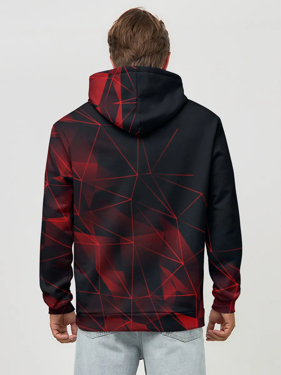 Худи мужской база хлопок / Mitsubishi