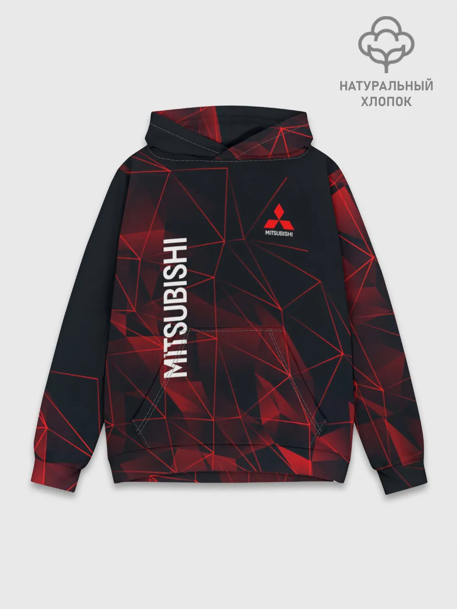 Худи мужской база хлопок / Mitsubishi