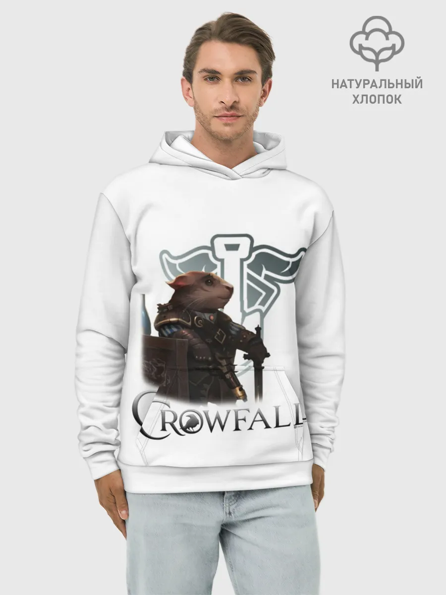 Худи мужской база хлопок / Crowfall | Duelist