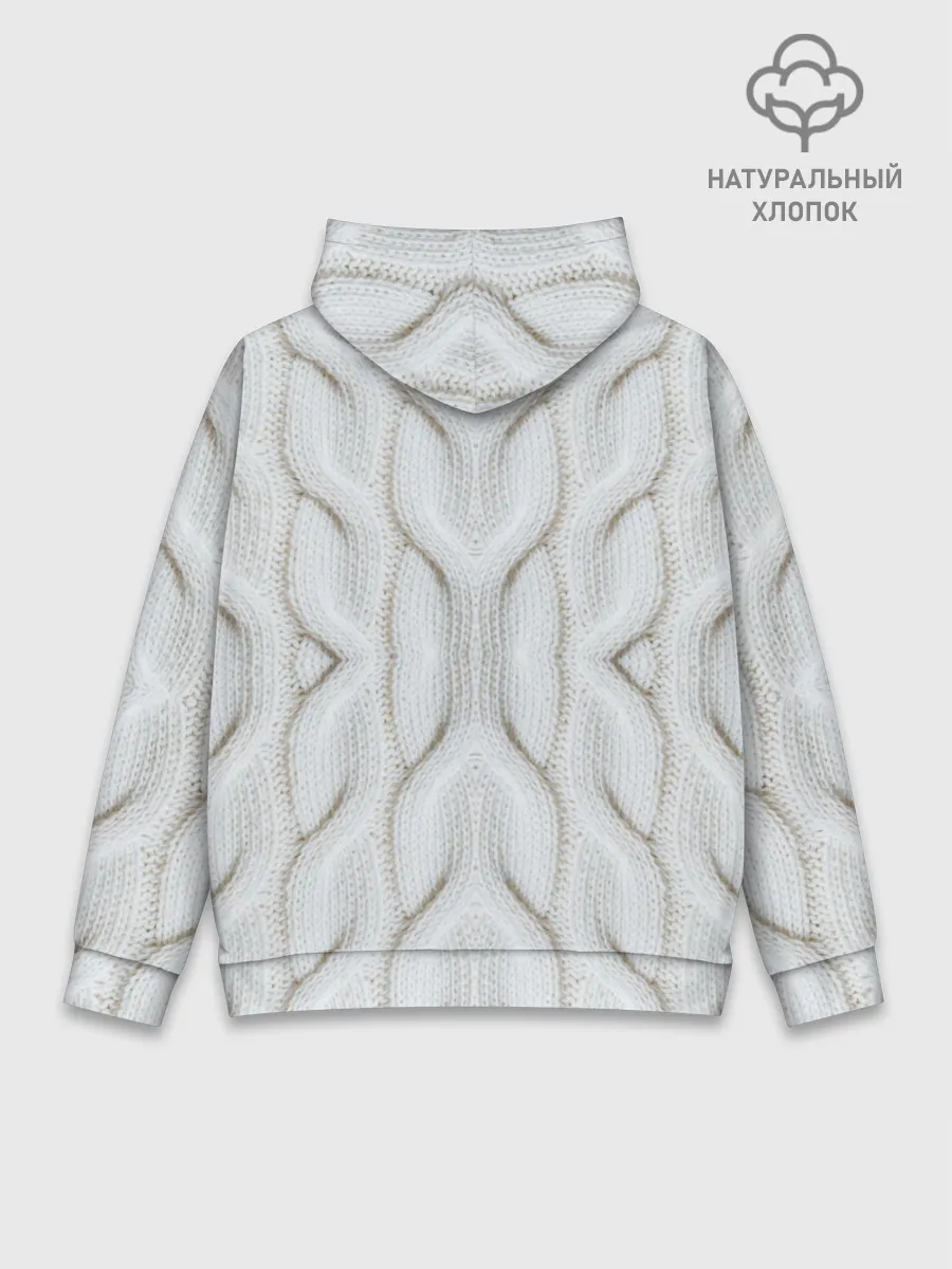 Худи мужской база хлопок / Вязанка