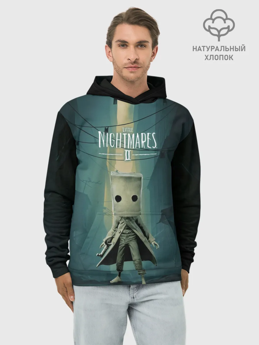 Худи мужской база хлопок / Little Nightmares