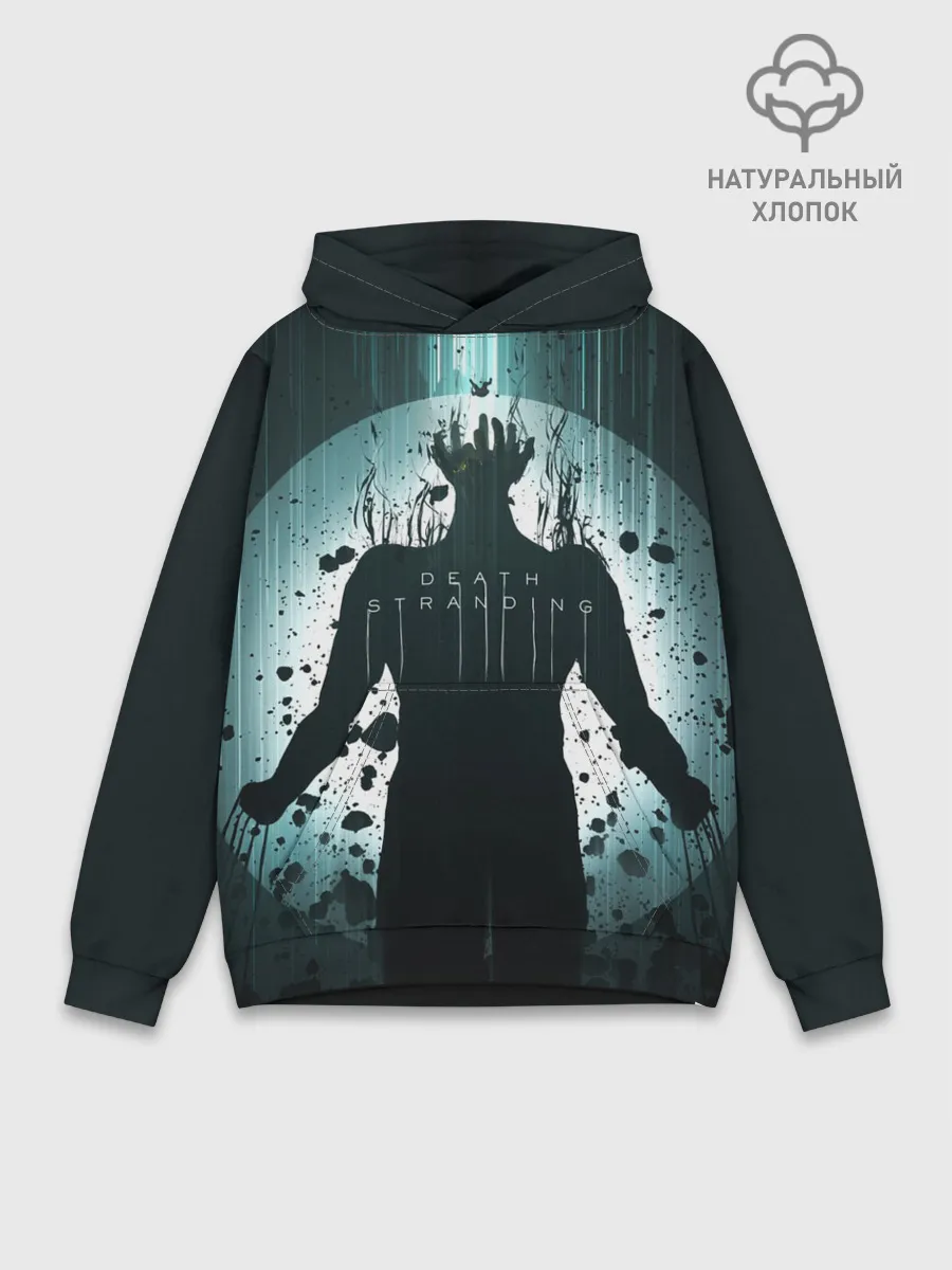 Худи мужской база хлопок / Death Stranding