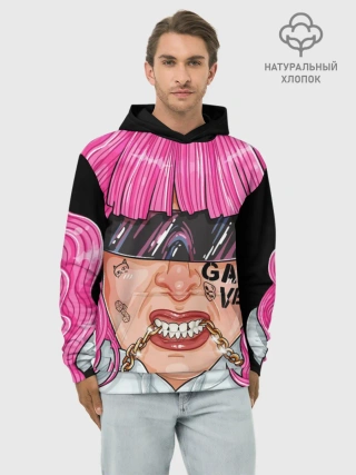 Худи мужской база хлопок / МС КИСУЛЯ 3D