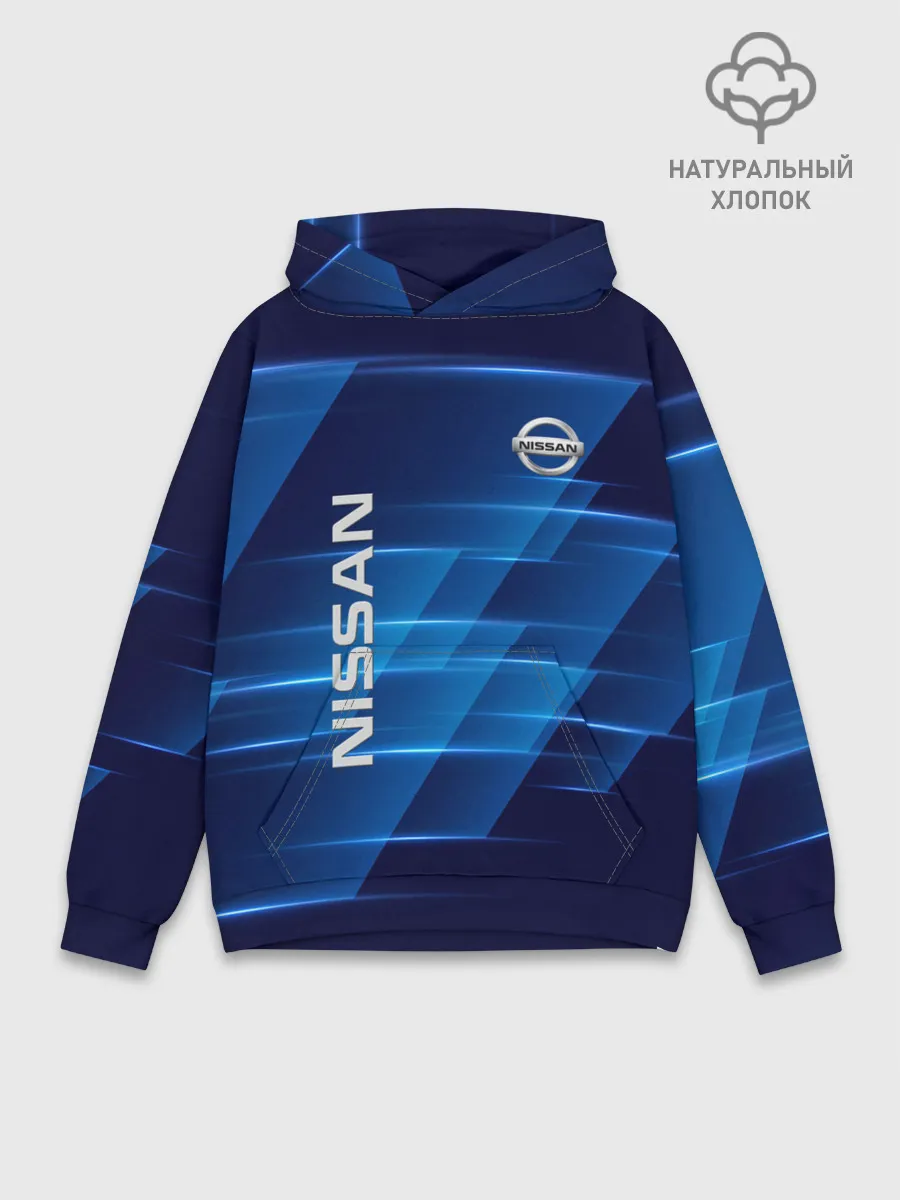 Худи мужской база хлопок / Nissan