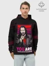 Худи мужской база хлопок / YOU ARE BREATHTAKING