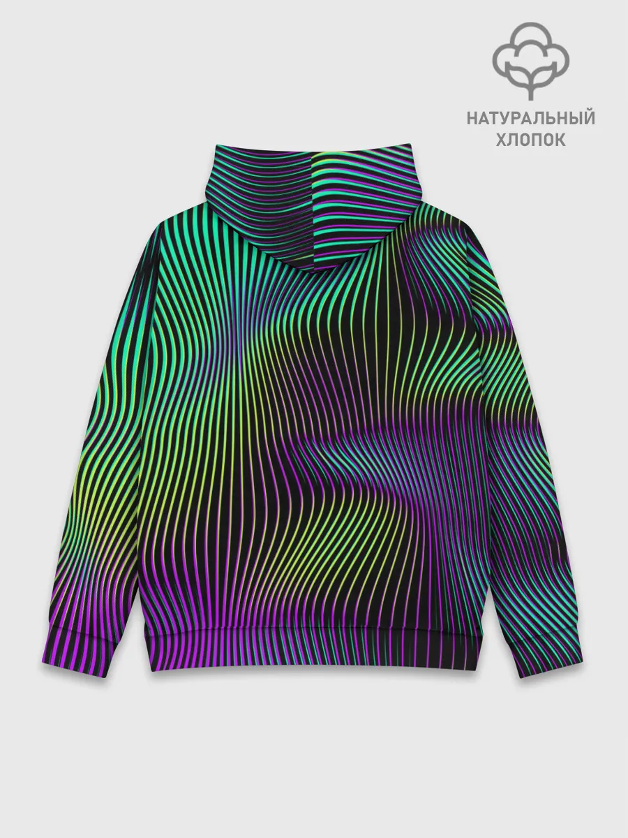 Худи мужской база хлопок / Современная абстракция