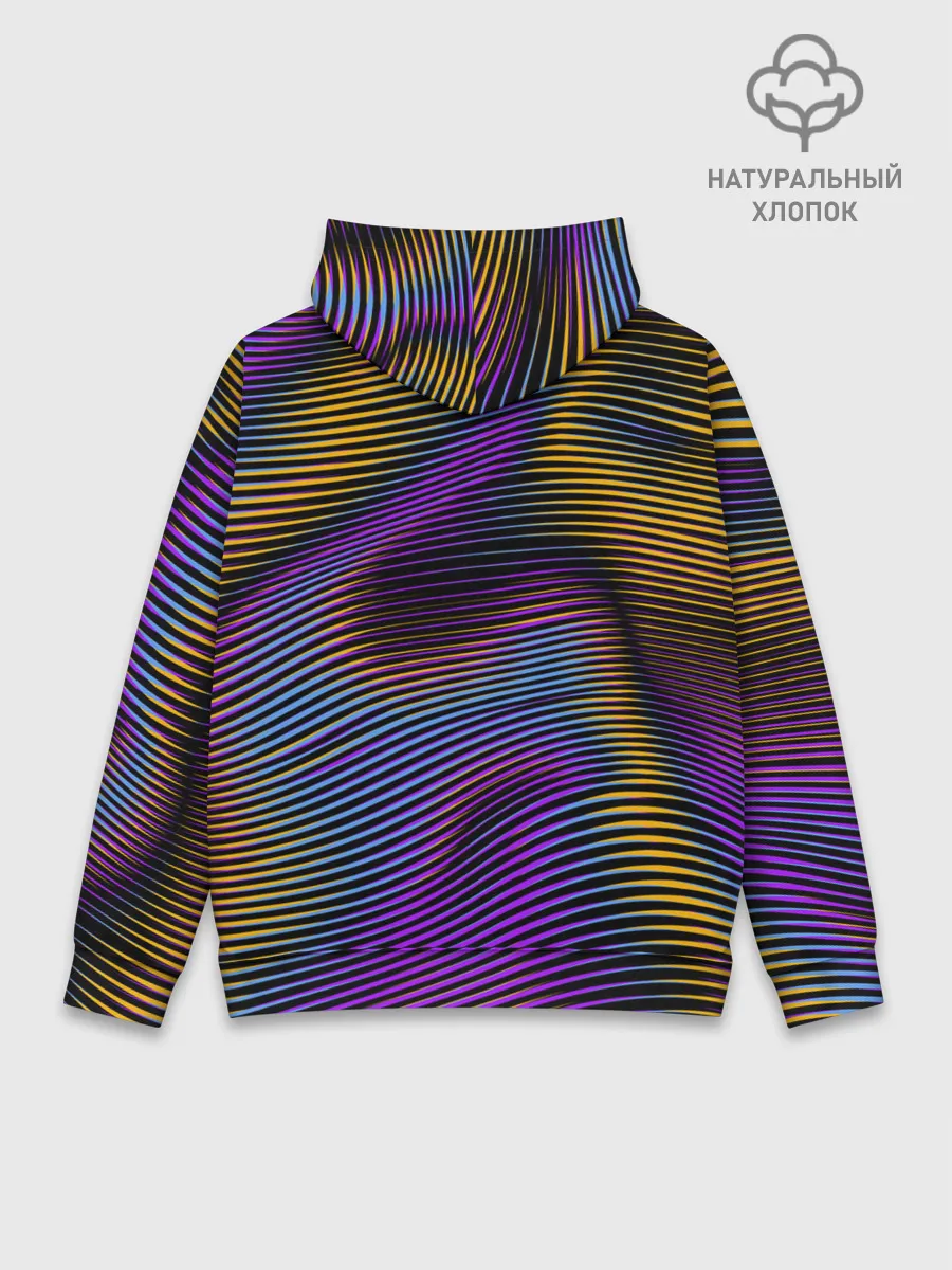 Худи мужской база хлопок / Современная абстракция