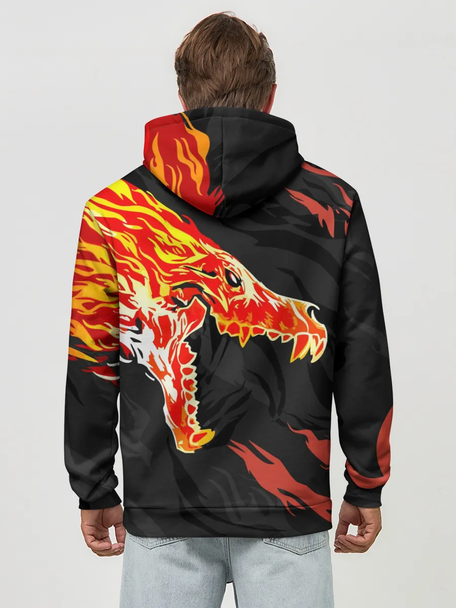 Худи мужской база хлопок / CS:GO - Howl м4а4 | Вой