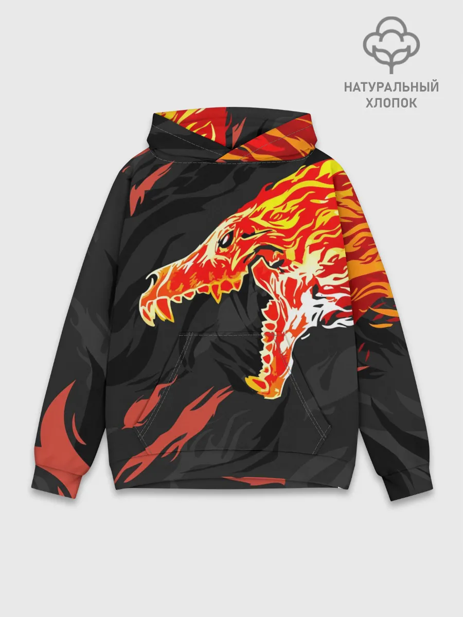 Худи мужской база хлопок / CS:GO - Howl м4а4 | Вой