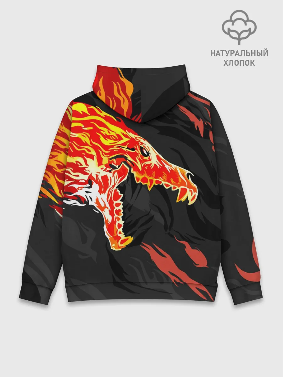 Худи мужской база хлопок / CS:GO - Howl м4а4 | Вой