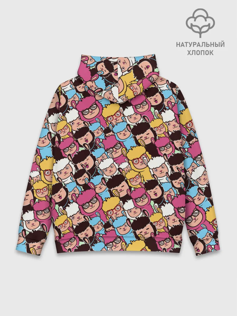 Худи мужской база хлопок / Альпаки