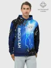 Худи мужской база хлопок / Hyundai