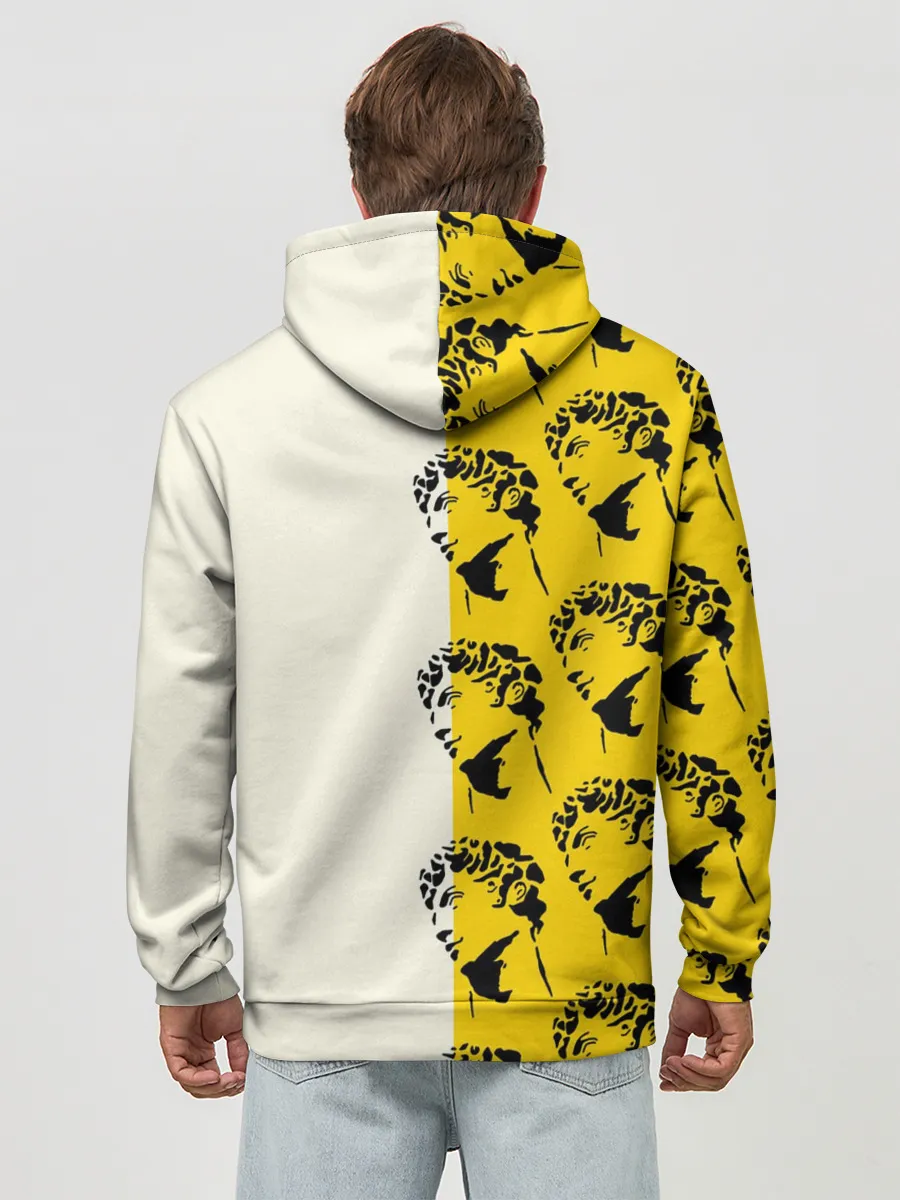 Худи мужской база хлопок / Скульптура монограмма