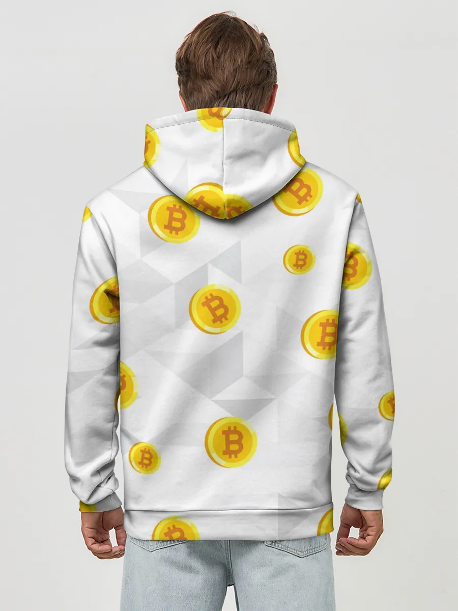 Худи мужской база хлопок / БИТКОИН | BITCOIN