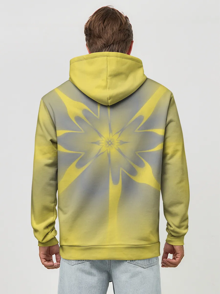 Худи мужской база хлопок / Абстракция