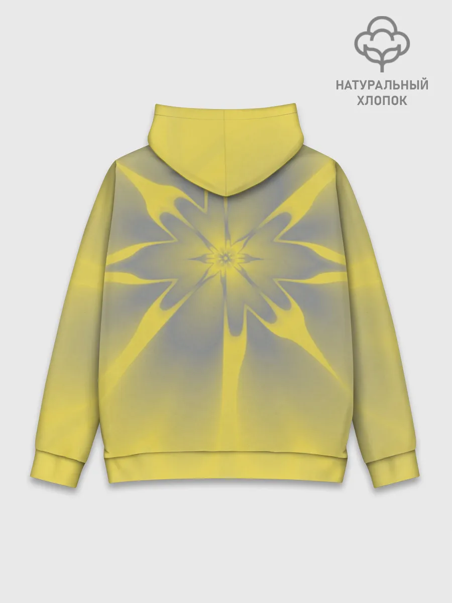 Худи мужской база хлопок / Абстракция