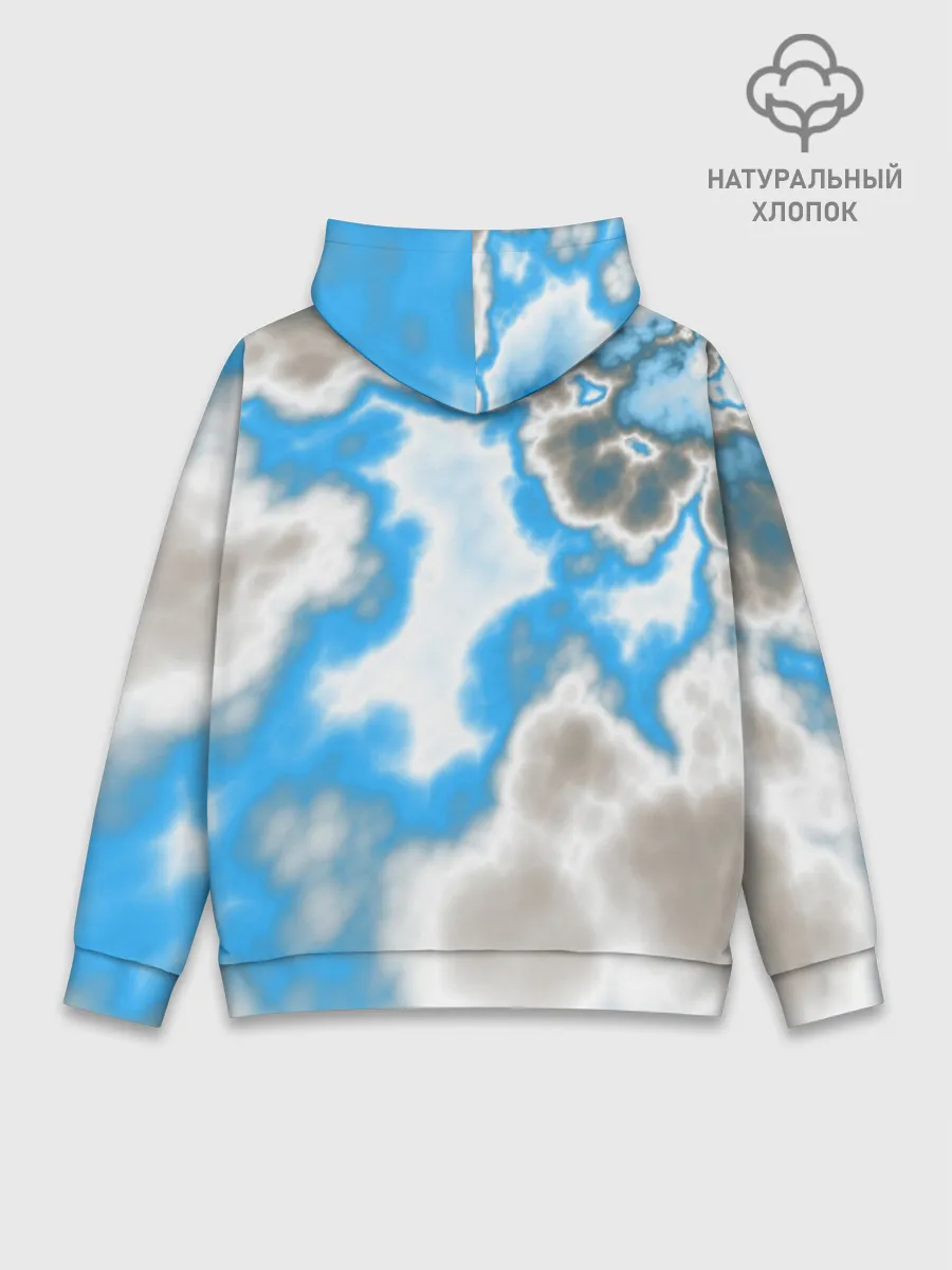 Худи мужской база хлопок / Абстракция