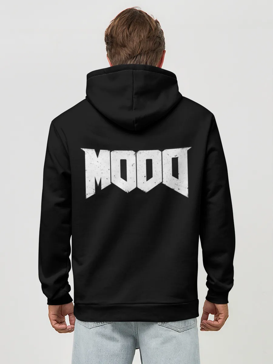 Худи мужской база хлопок / Doom