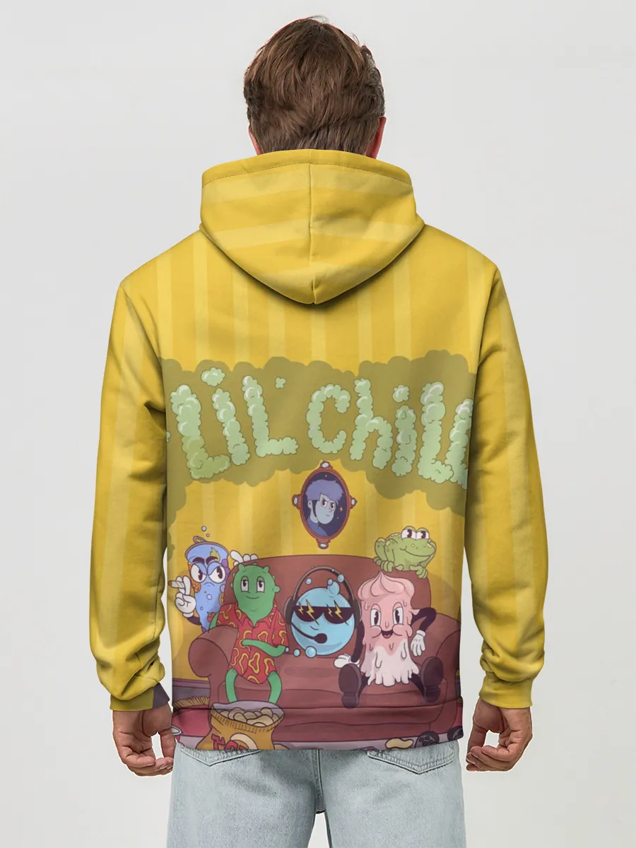 Худи мужской база хлопок / Gone Fludd