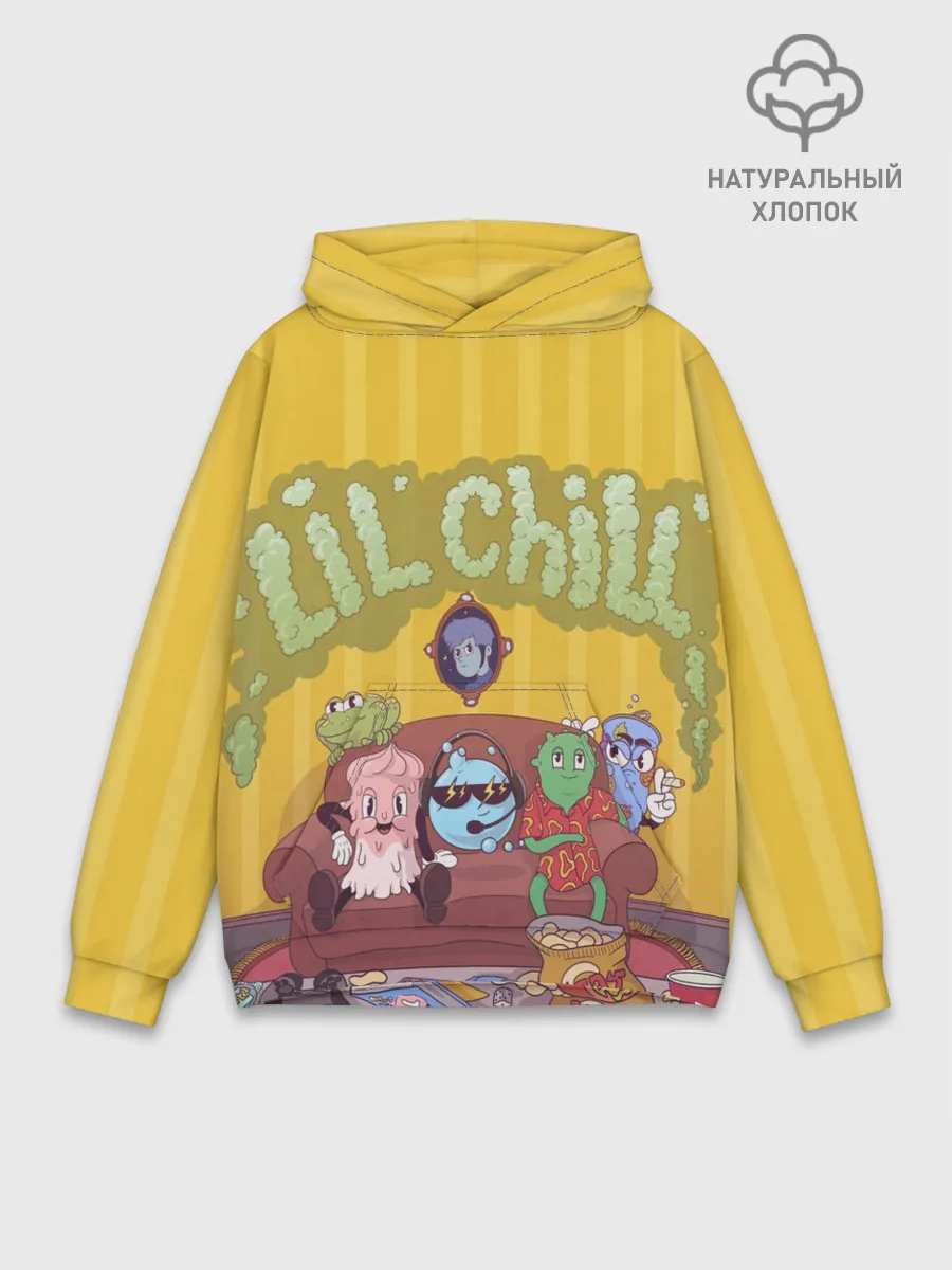 Худи мужской база хлопок / Gone Fludd